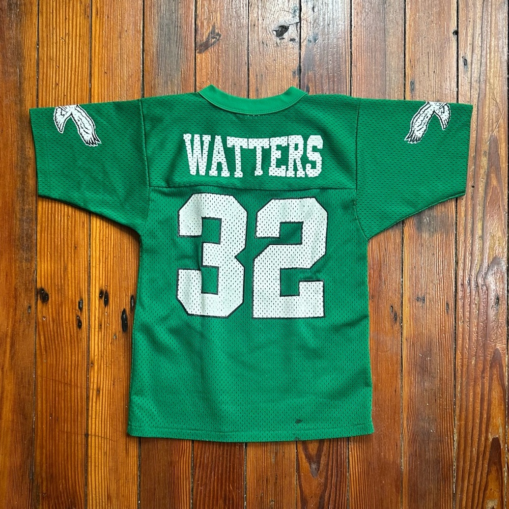 Vintage 90s Logo 7 Ricky Watters 32 Philadelphia Eagles jersey